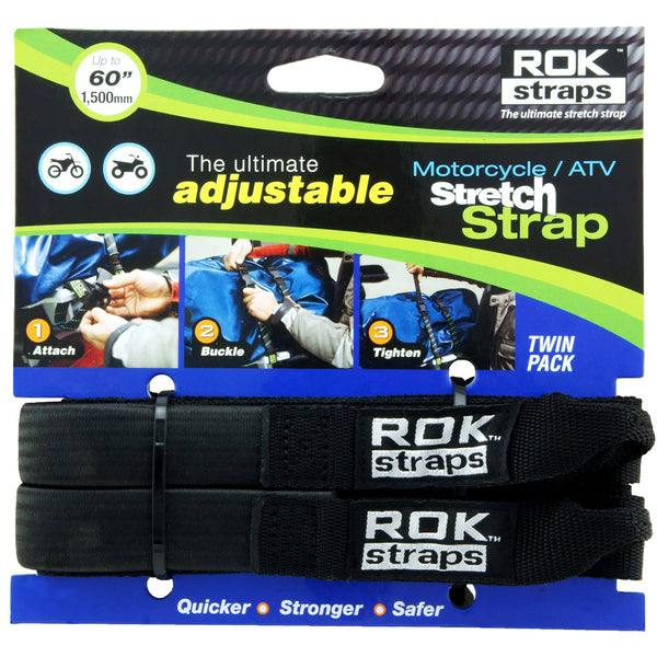 OXFORD - Adjustable Rok Straps (Black - 25mm)