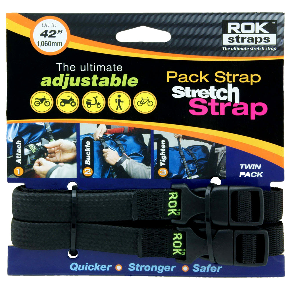 OXFORD - Adjustable Rok Straps (Black - 16mm)