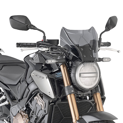 GIVI - 1173S Screen for Benelli / CFMoto / Honda / Keeway / Yamaha (18>21)