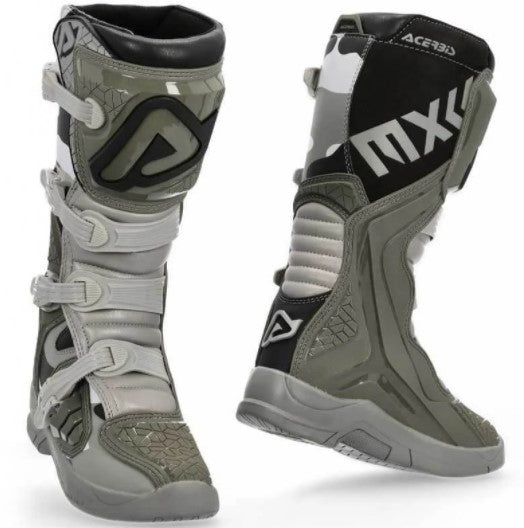ACERBIS - X Team Boots (Brown/Grey)