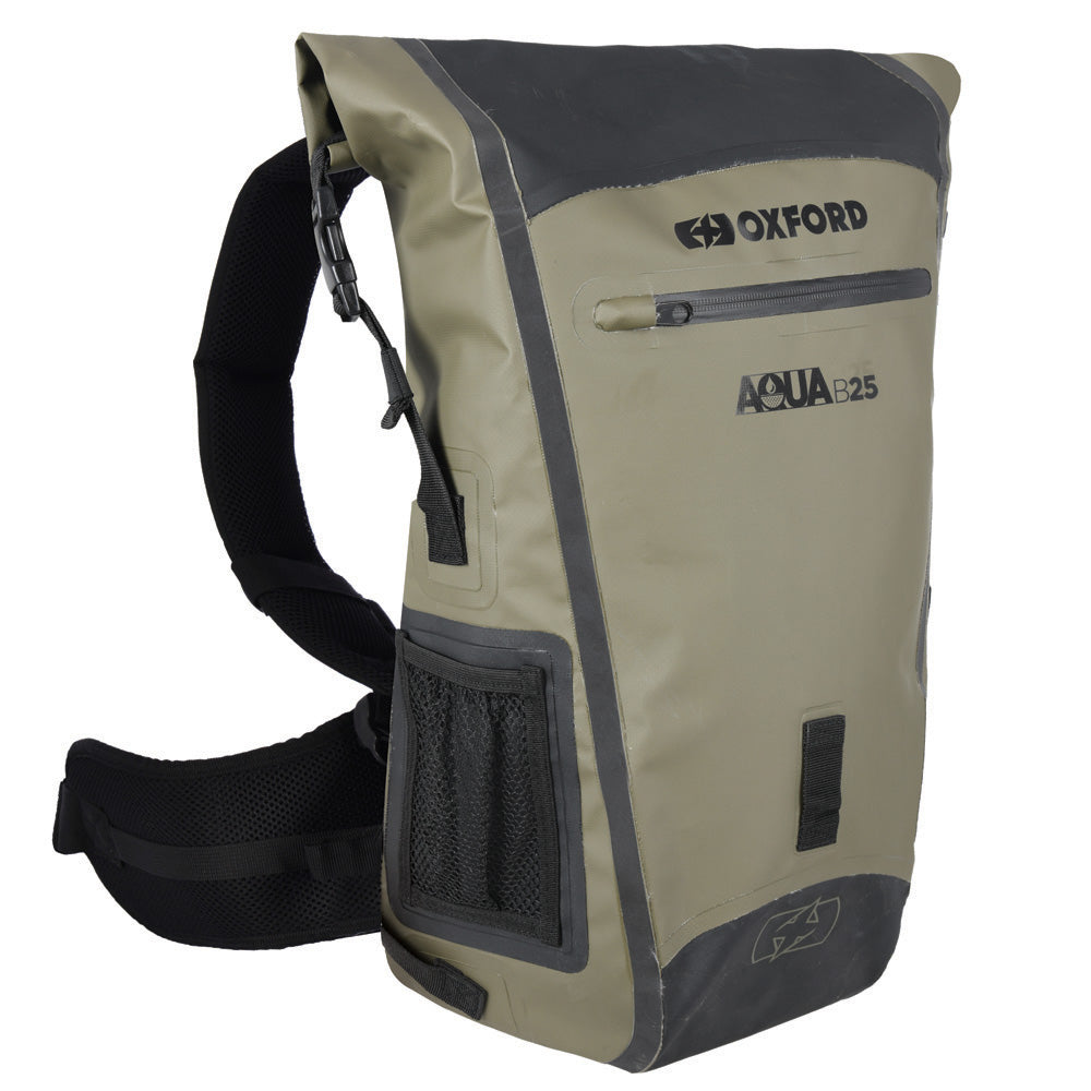 OXFORD - B25 Aqua Hydro Backpack - Khaki/Black (25lt)