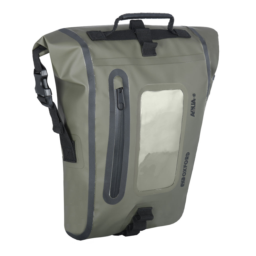 OXFORD - M8 Aqua Waterproof Magnetic Tank Bag (8lt)