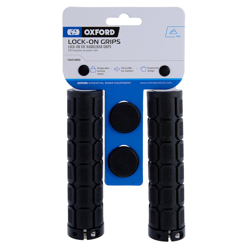 OXFORD - Lock On Fat Grips (22mm Handlebars)