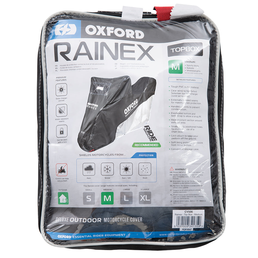 OXFORD - Rainex Cover with Top Box