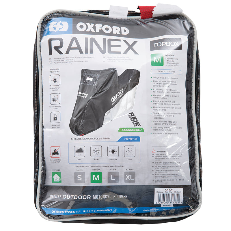 OXFORD - Rainex Cover with Top Box