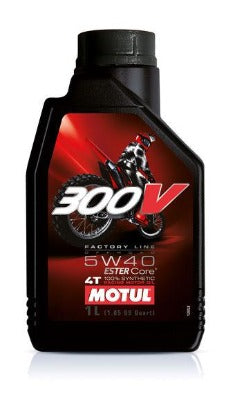 MOTUL - 5W40 300V Factory Line (Off-Road) 4T (1lt/4lt)
