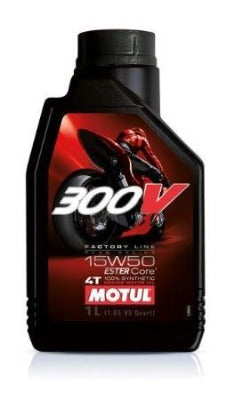 MOTUL - 15W50 300V Factory Line (Road Racing) 4T (1lt/4lt)