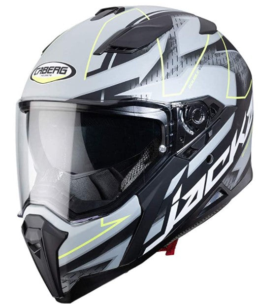 CABERG - Jackal Techno Helmet (Grey/Anth/Yellow)