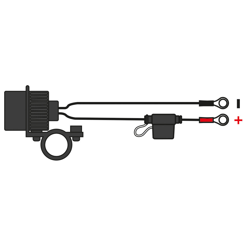 OXFORD - 12V Fused Accessory Plug Socket (120W/10A)