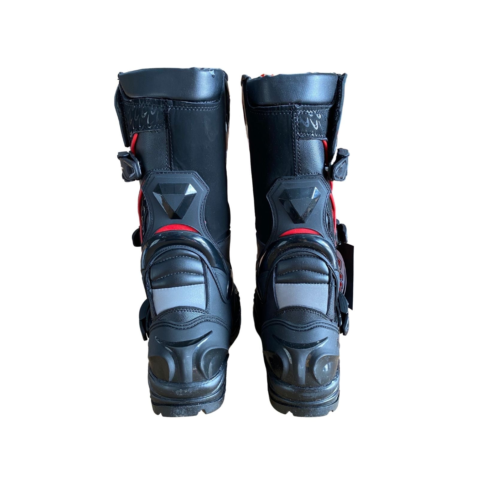 DMD - 502 Enduro Long Touring Boots (Black/Red)