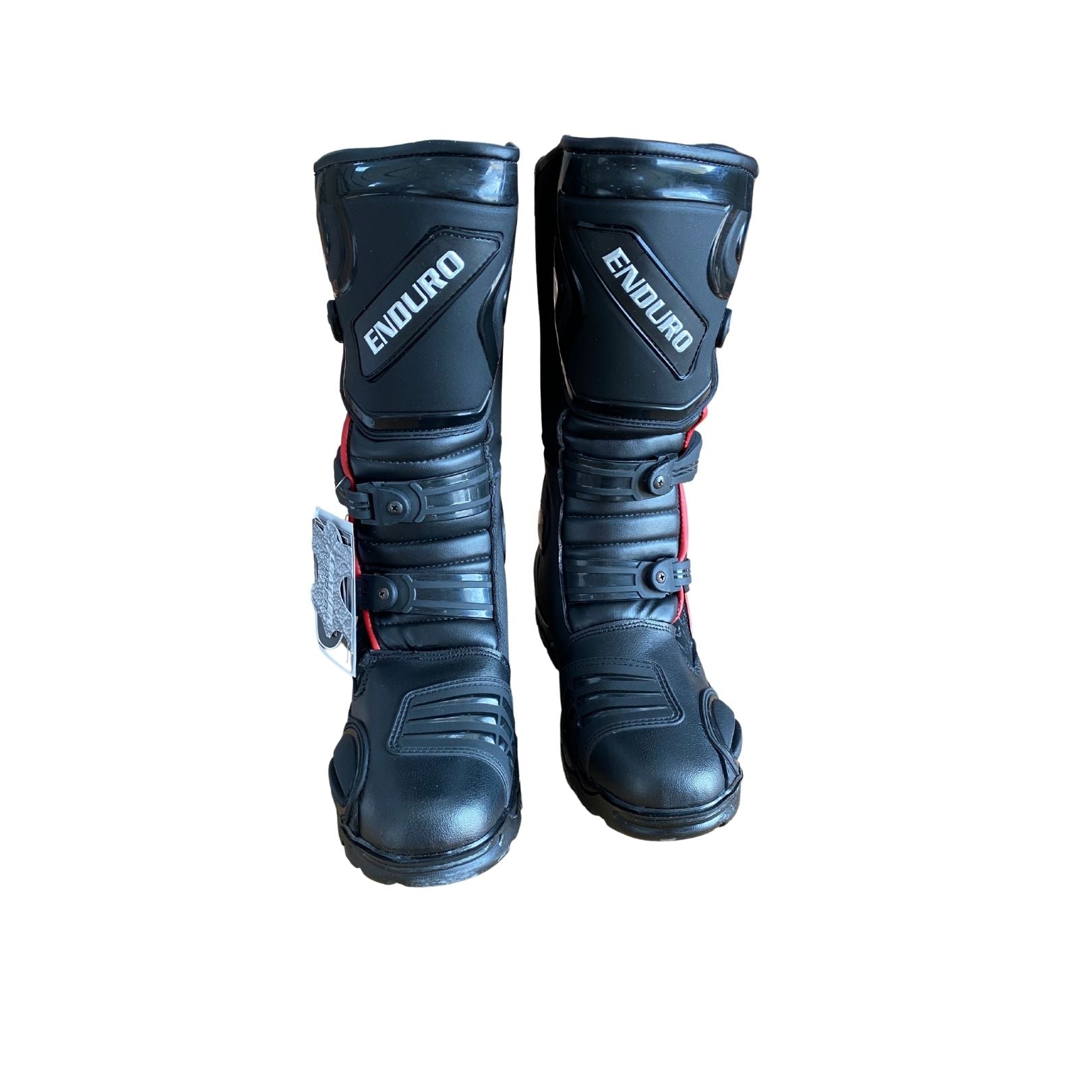 DMD - 502 Enduro Long Touring Boots (Black/Red)