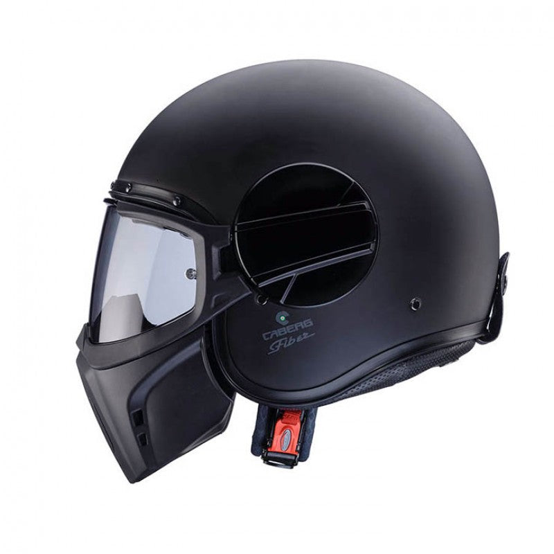 CABERG - Ghost Jet Helmet (Matt Black)