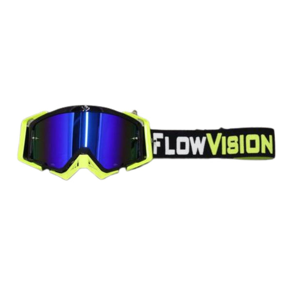 FLOW VISION - Black/Flo Yellow Rythem Goggles