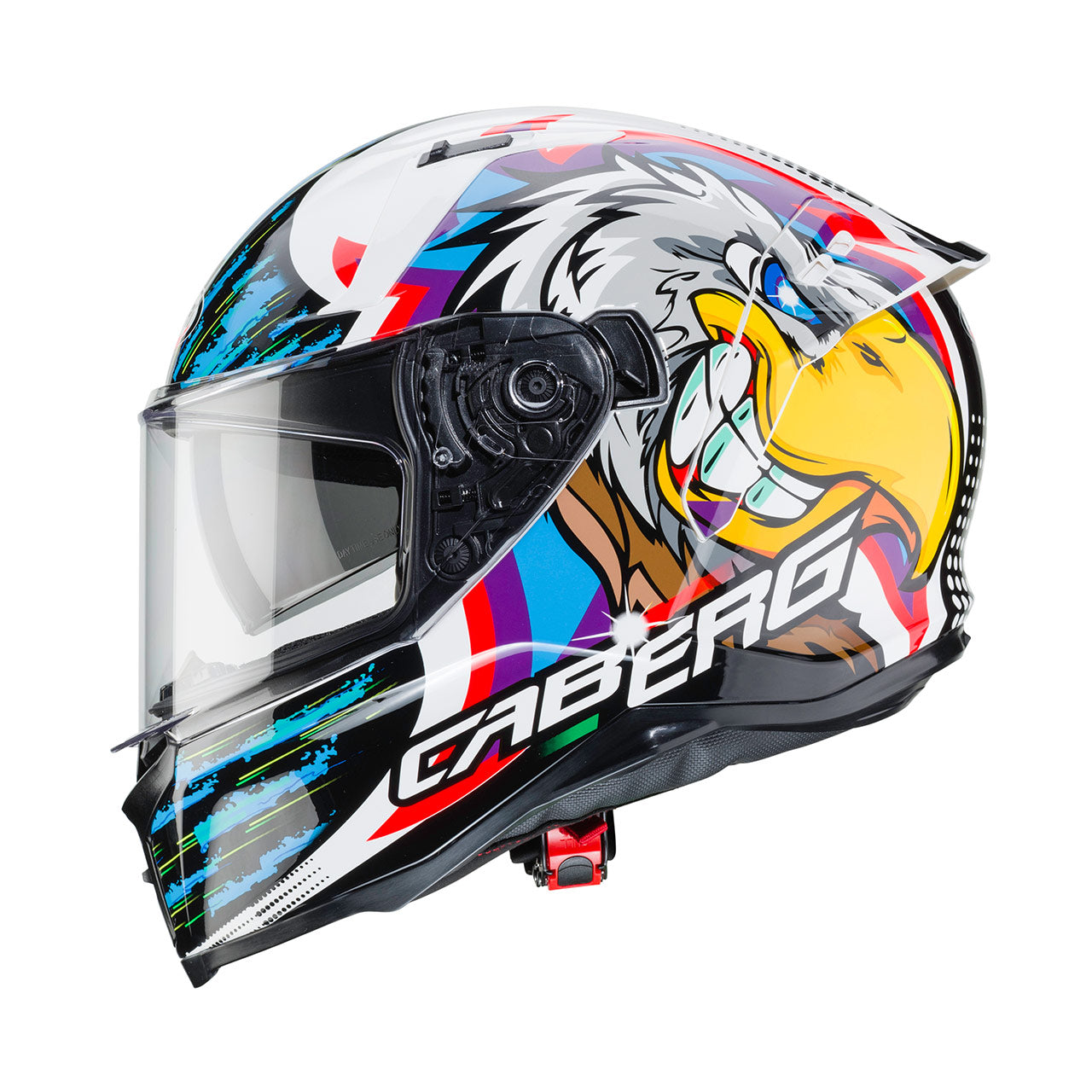 CABERG - Avalon Hawk Helmet (White/Black/Blue)