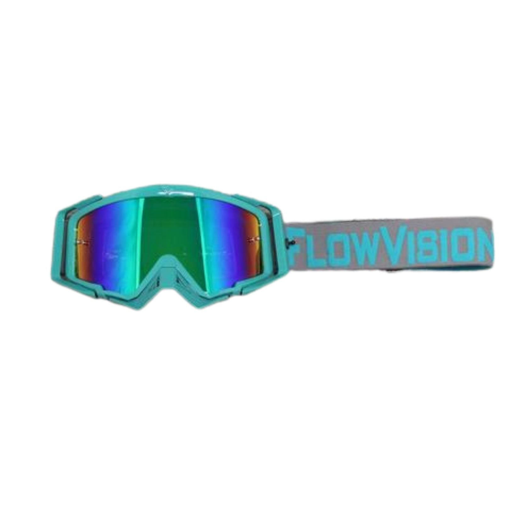 FLOW VISION - Grey/Teal Rythem Goggles