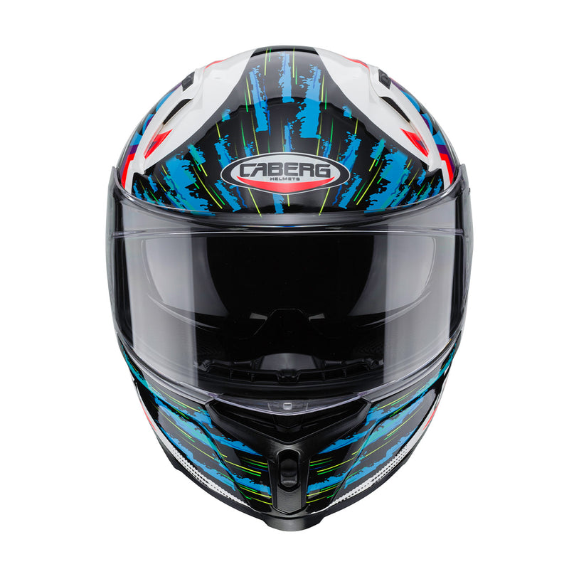 CABERG - Avalon Hawk Helmet (White/Black/Blue)