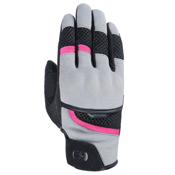 OXFORD - Ladies Brisbane WS Glove (Grey/Pink/Black)