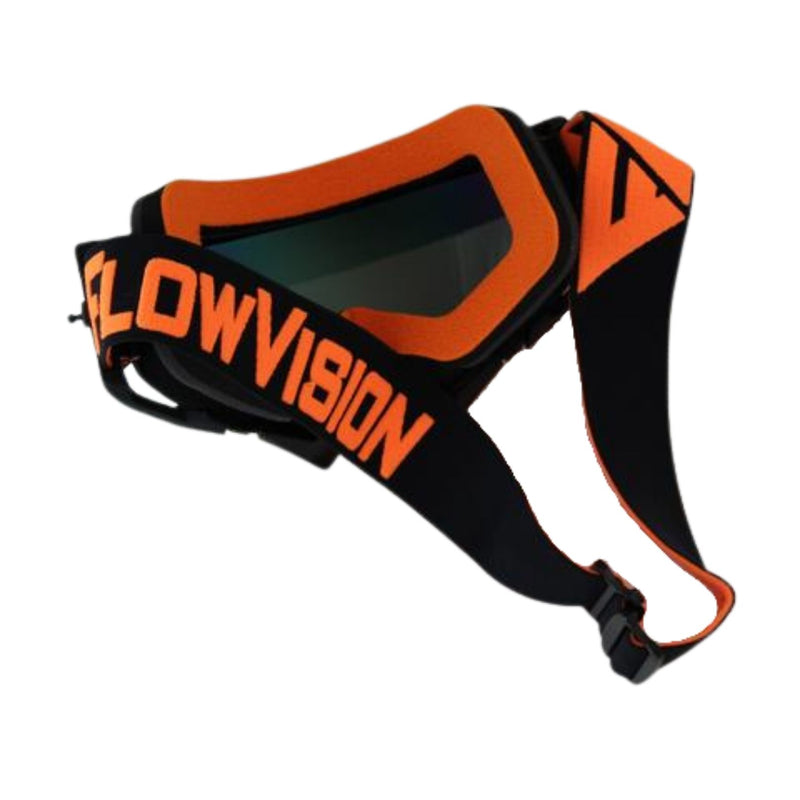 FLOW VISION - Black/Orange Rythem Goggles