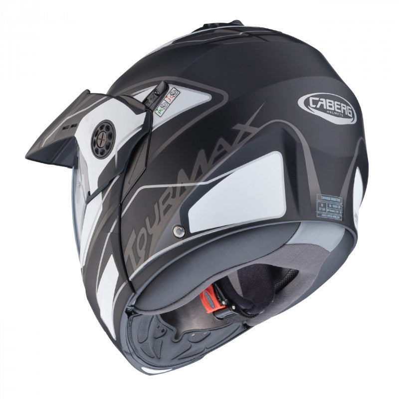 CABERG - Tourmax Marathon Helmet (Black/White/Anth)