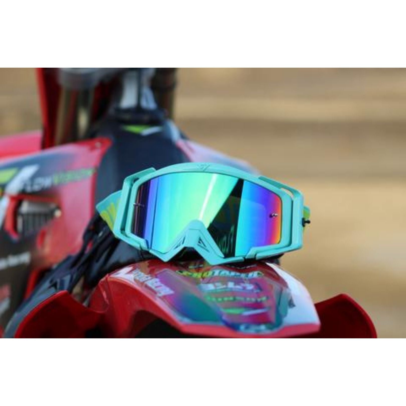 FLOW VISION - Tiffany/Acid Green Rythem Goggles