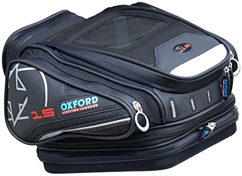 OXFORD - X15QR Expandable Magnetic Tank Bag (15lt)