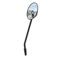 OXFORD - Black Round Mirror (Universal)