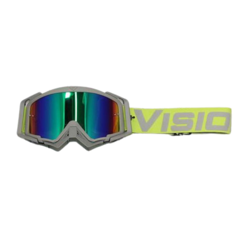 FLOW VISION - Acid Green/Grey Rythem Goggles