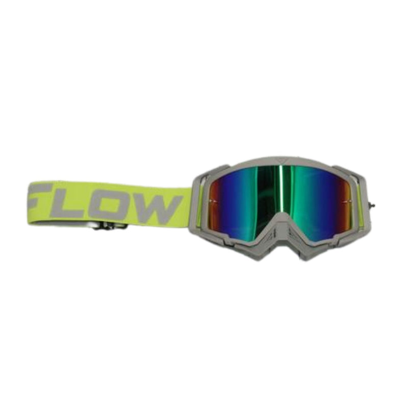 FLOW VISION - Acid Green/Grey Rythem Goggles