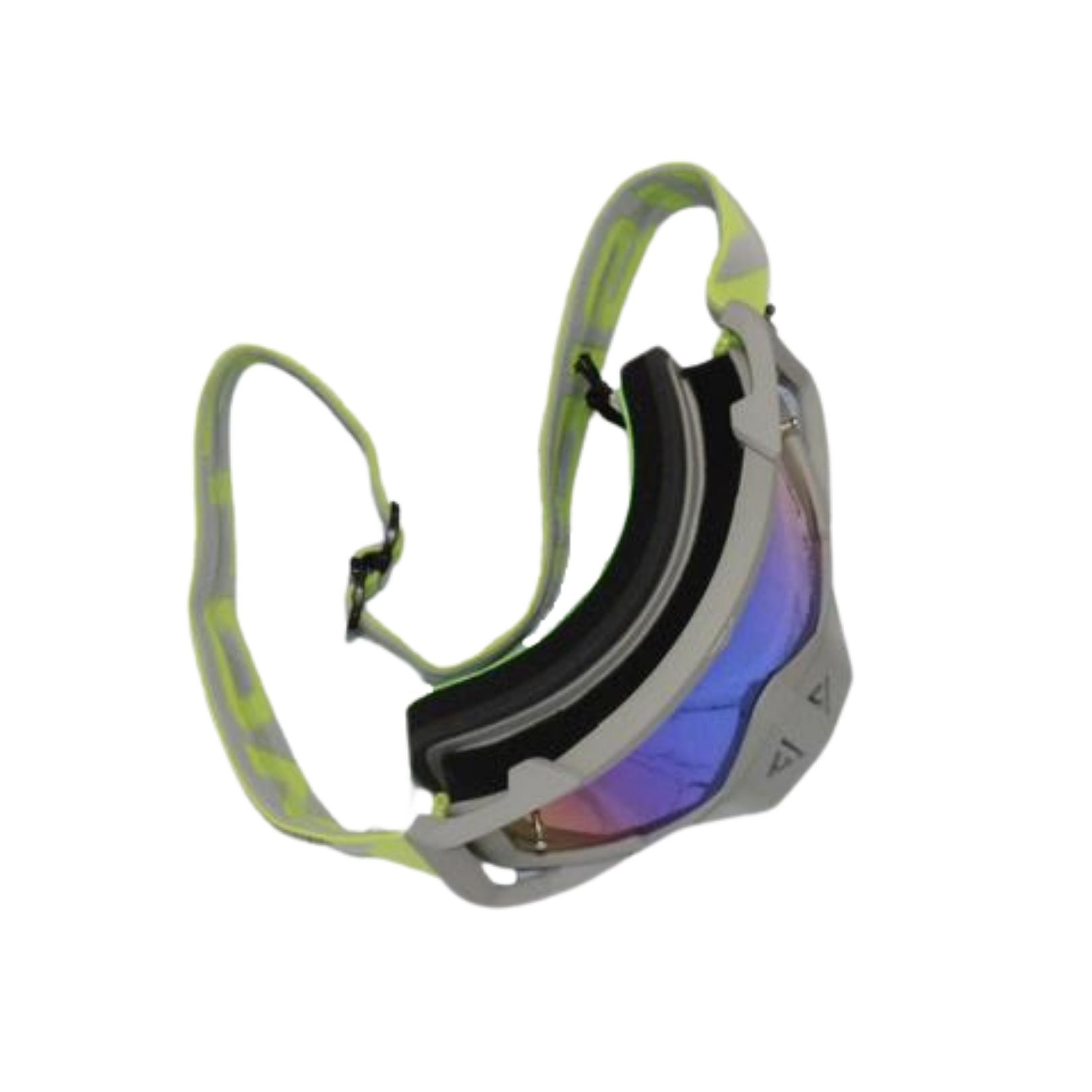 FLOW VISION - Acid Green/Grey Rythem Goggles