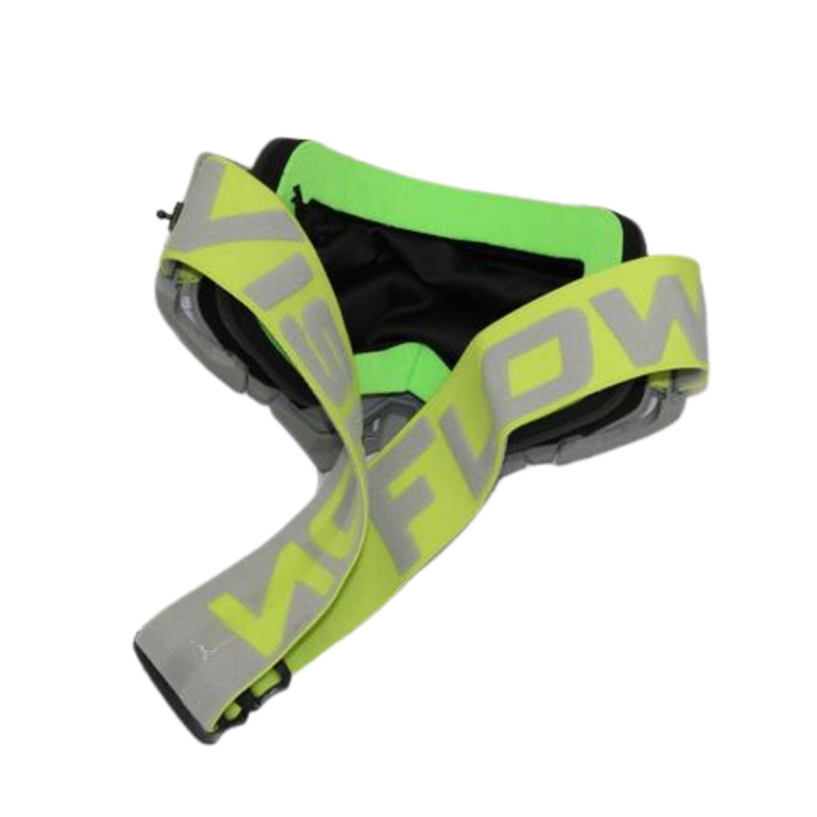 FLOW VISION - Acid Green/Grey Rythem Goggles