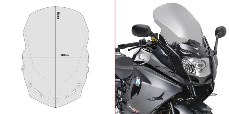 GIVI - D5109S Screen for BMW F800GT (13>19)