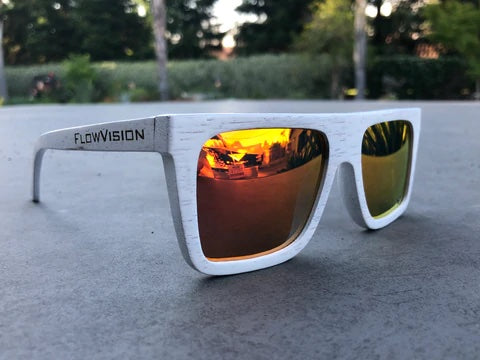 FLOW VISION - Fire and Ice Section Polarized Sunglasses