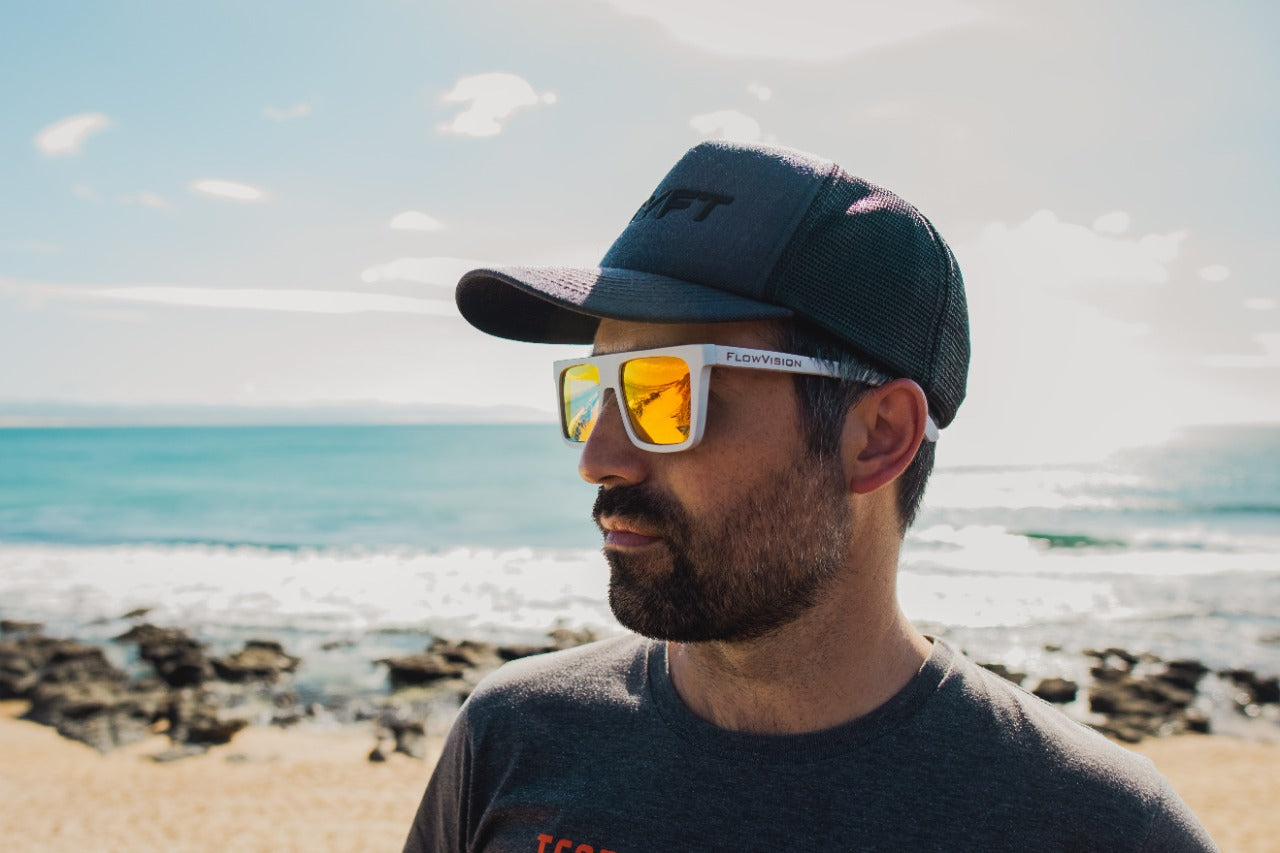 FLOW VISION - Fire and Ice Section Polarized Sunglasses