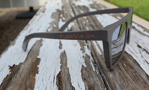 FLOW VISION - Graphite Section Polarized Sunglasses