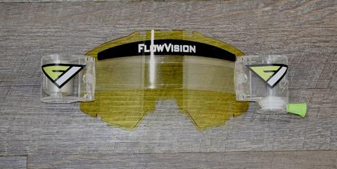 FLOW VISION - Clear Yellow Film System for Rythem / Section Goggles
