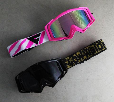 FLOW VISION - Crude Rythem Goggles (Black/Gold)