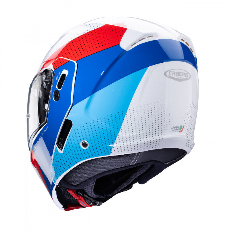 CABERG - Horus Scout Helmet (White/Red/Blue)