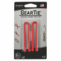 NITE IZE - 15cm Rubber Twist Gear Tie (2 Pack)