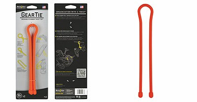 NITE IZE - 45cm Rubber Twist Gear Tie (2 Pack)