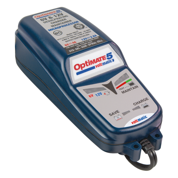 OPTIMATE 5 - TM320 Battery Charger (6V/12V/2.8A)