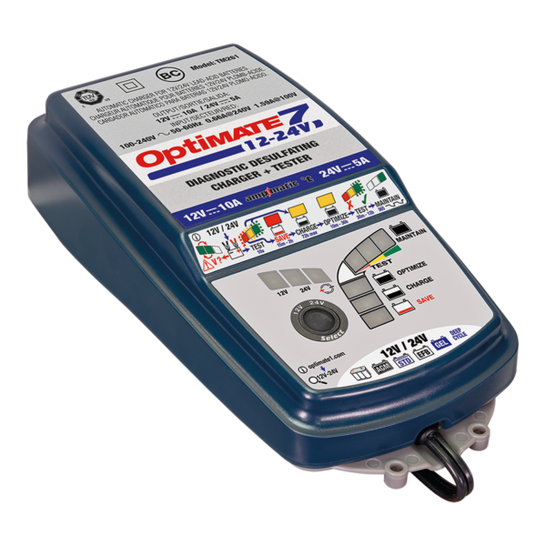 OPTIMATE 7 - TM260 Battery Charger (12V/24V/5A)