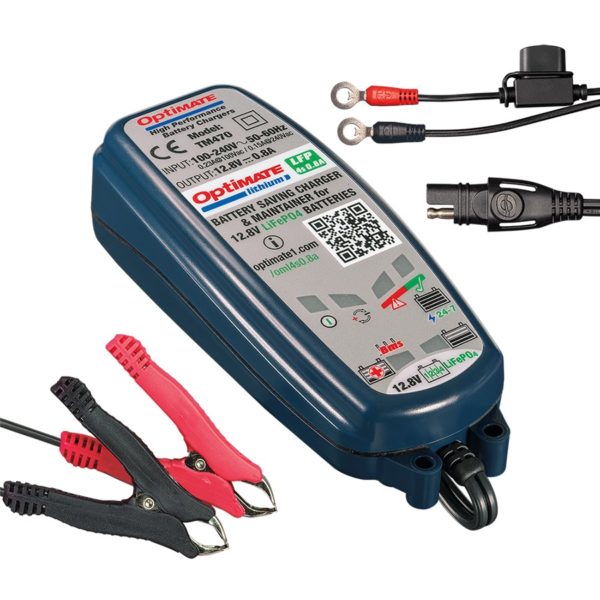 OPTIMATE - TM470 Lithium Battery Charger (12V/0.8A)