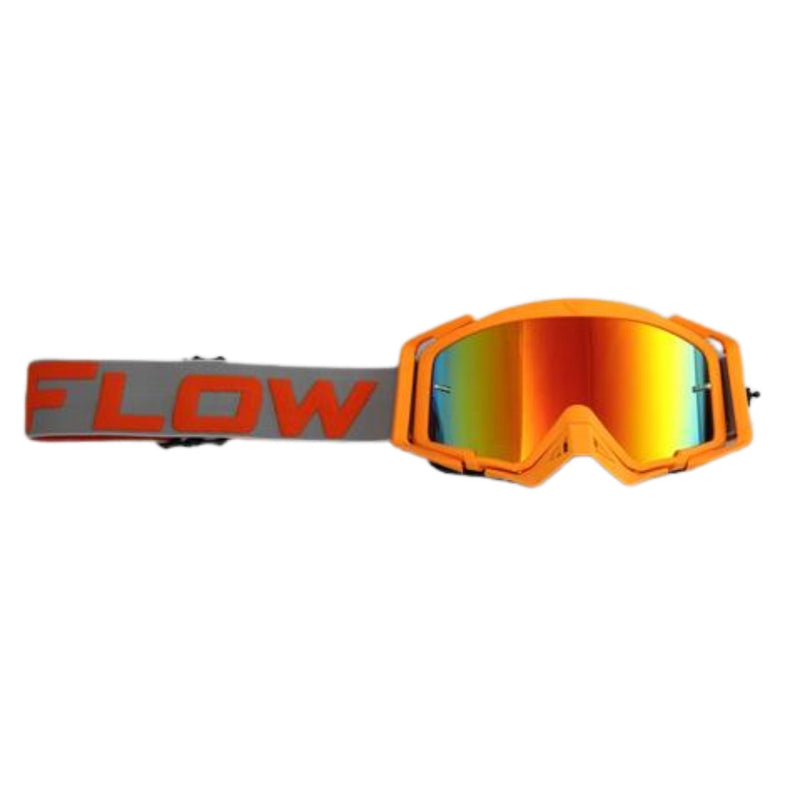 FLOW VISION - Orange/Grey Rythem Goggles