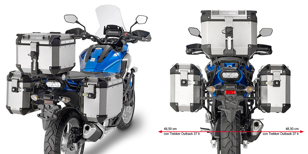 GIVI - PL1146CAM Side Racks for Honda NC750S / NC750X (16>20)