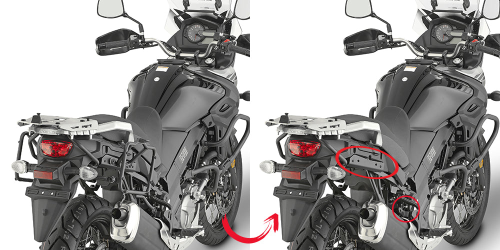 GIVI - PLR3112 Side Racks for Suzuki DL650 V-Strom (17>21)