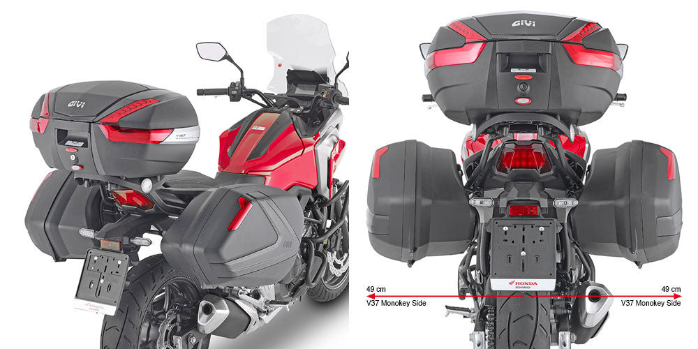 GIVI - PLX1192 Honda Specific pannier holder for V35, V37 MONOKEY® SIDE cases