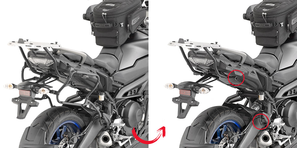 GIVI - PLXR2139 Side Racks for Yamaha Tracer 900 / GT (18>20)