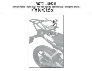 GIVI - SR7701 Top Box Rack for KTM Duke 125 / 200 / 390 (11>16)