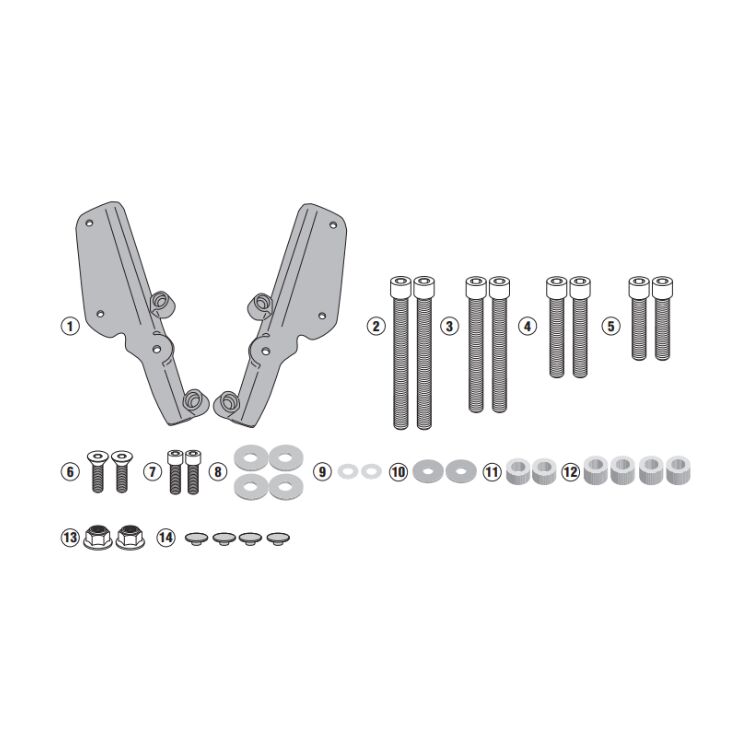 GIVI - SR7710 Top Box Rack for KTM 790 Adventure/R (19>20)