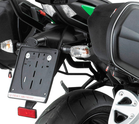 ポニョ イメージ トレイ GIVI - TE265 Side Racks for Kawasaki Z750 (07>13)